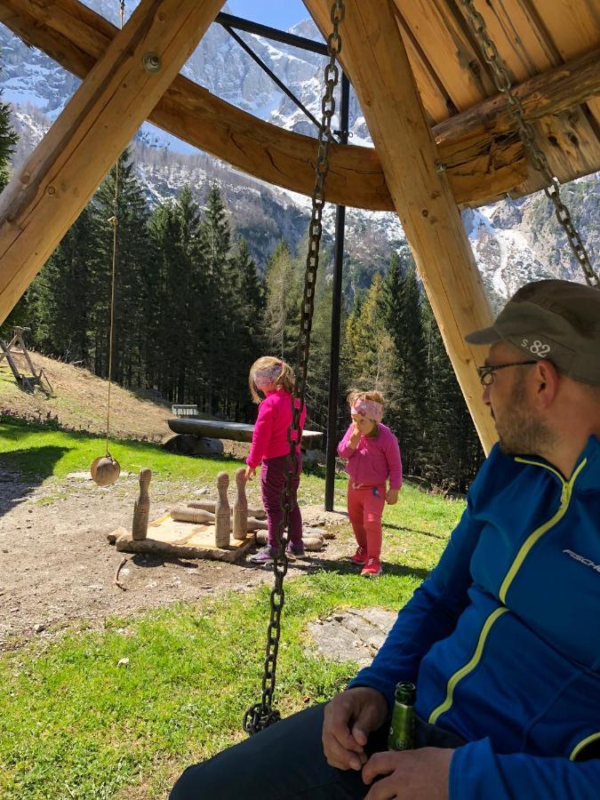 Farmhouse Stiftar Solčava Eksteriør billede